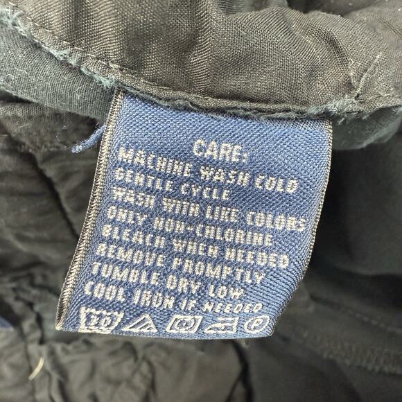 Ralph Lauren Pants Womens 10 Black Straight Leg Chino Cropped Mid Rise Preppy - Picture 10 of 10